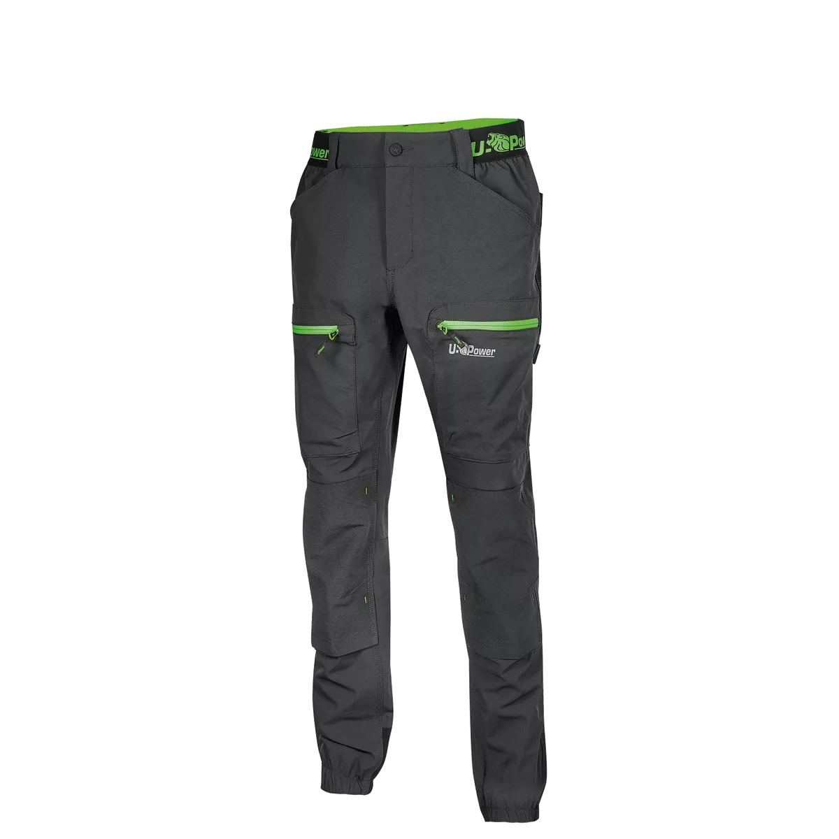 Herenbroek Horizon Asphalt Grey Green