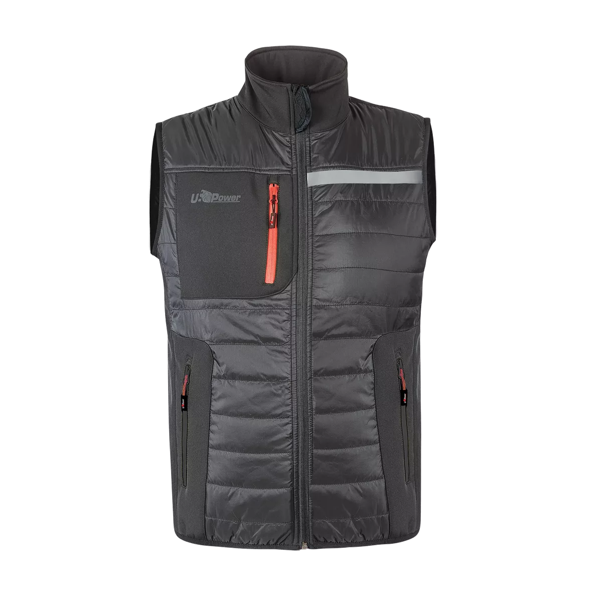Bodywarmer Wall heren Asphalt Grey