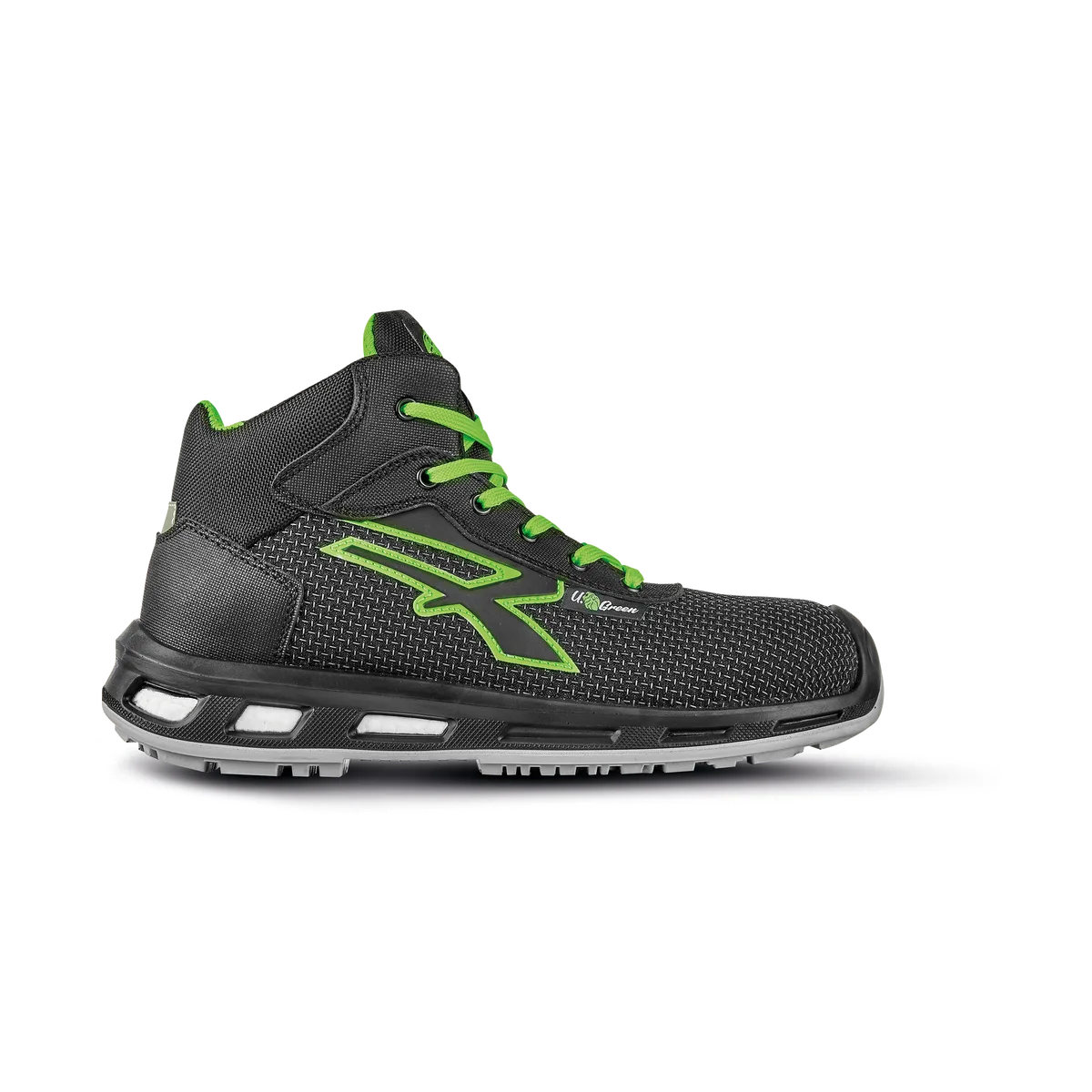 Veiligheidsschoen Ventura Black / Green