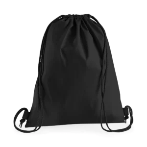 Koordjestas van premium katoen Black