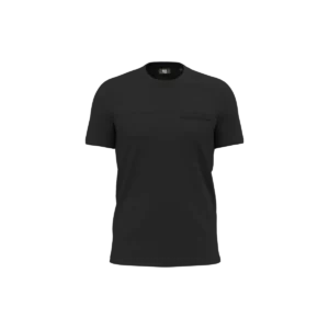Ademend T-shirt uniseks Black