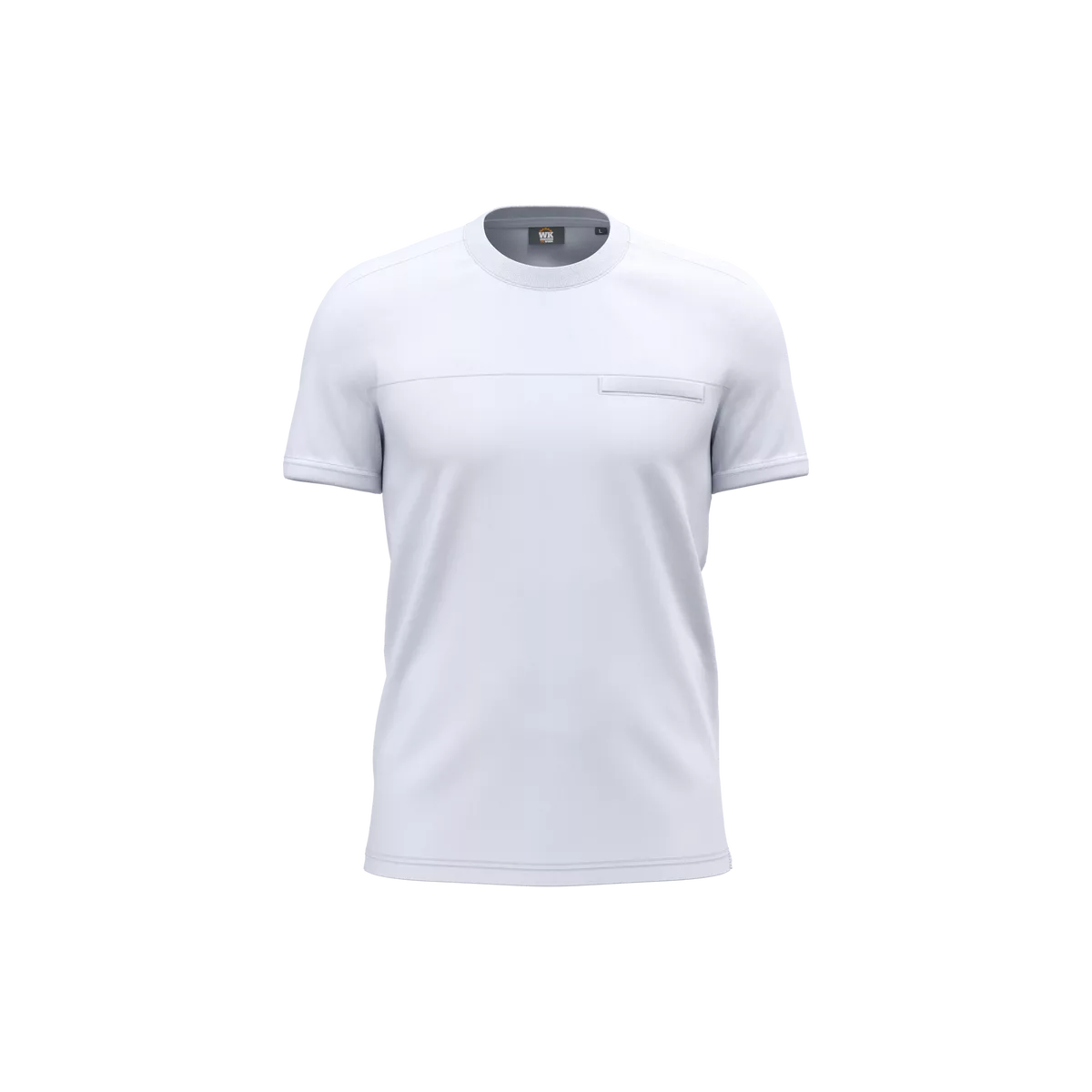 Ademend T-shirt uniseks White