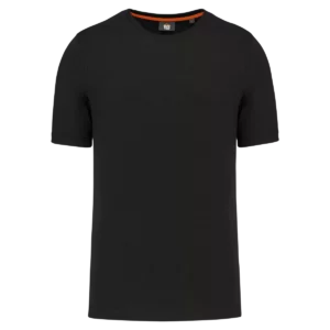 Ecologisch heren T-shirt ronde hals Black