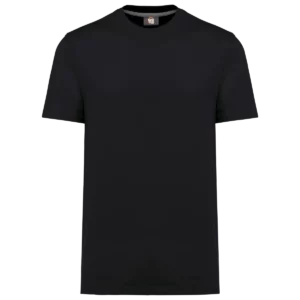Ecologisch uniseks T-shirt met korte mouwen Black