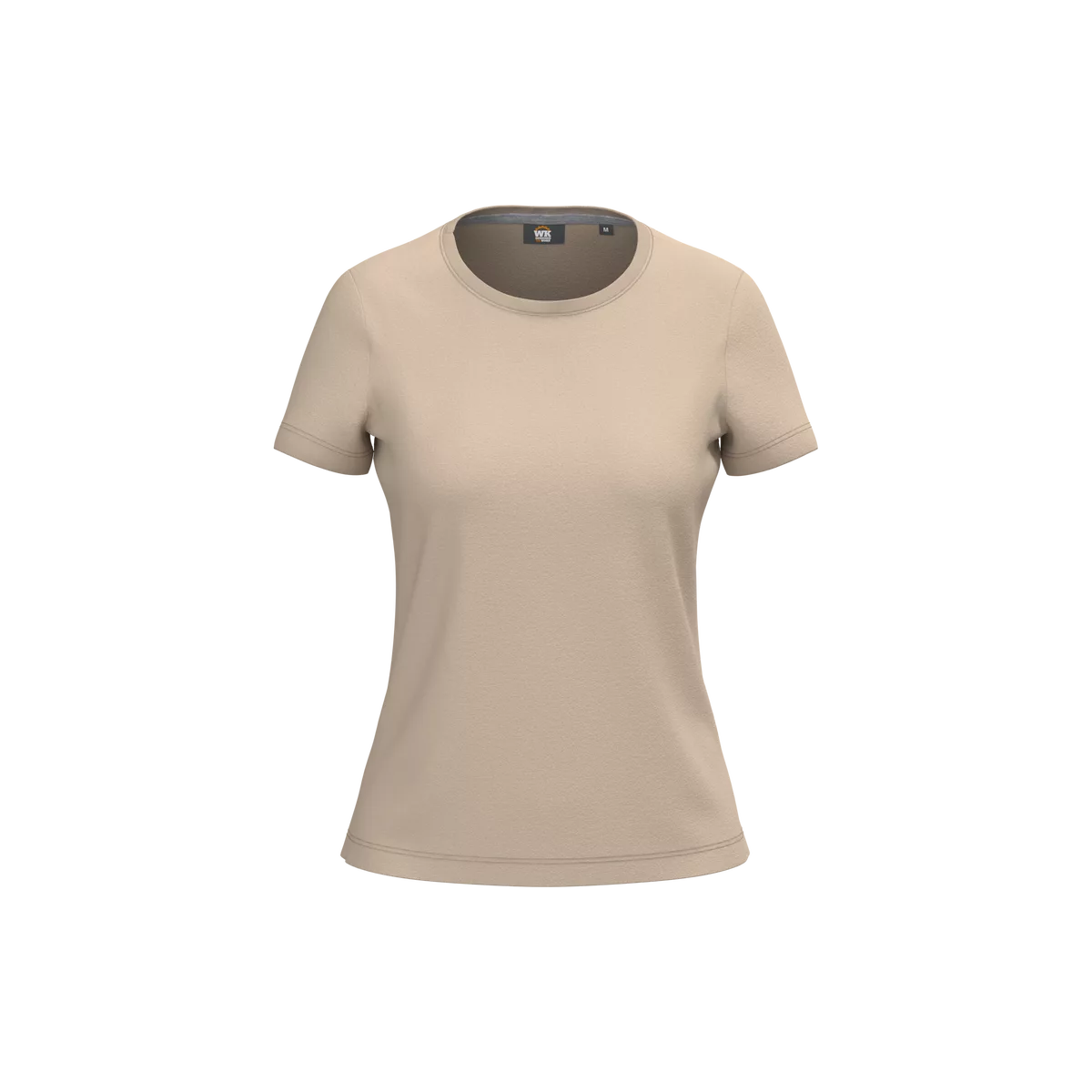 Dames-T-shirt met antibacteriële behandeling Light Sand