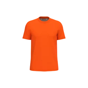 Ecologisch uniseks T-shirt katoen/polyester Fluorescent Orange