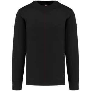 Sweater ingezette mouwen Black