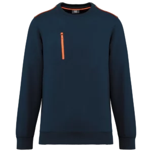 Navy / Fluorescent Orange