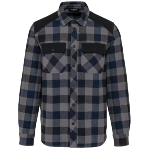 Storm Grey / Navy Checked / Black