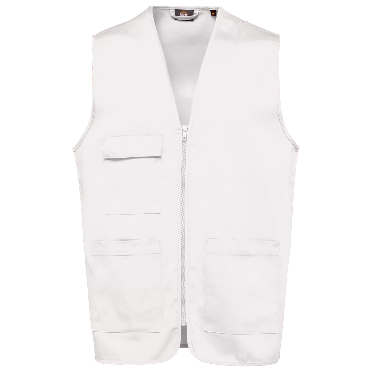 Gilet polykatoen multizakken White