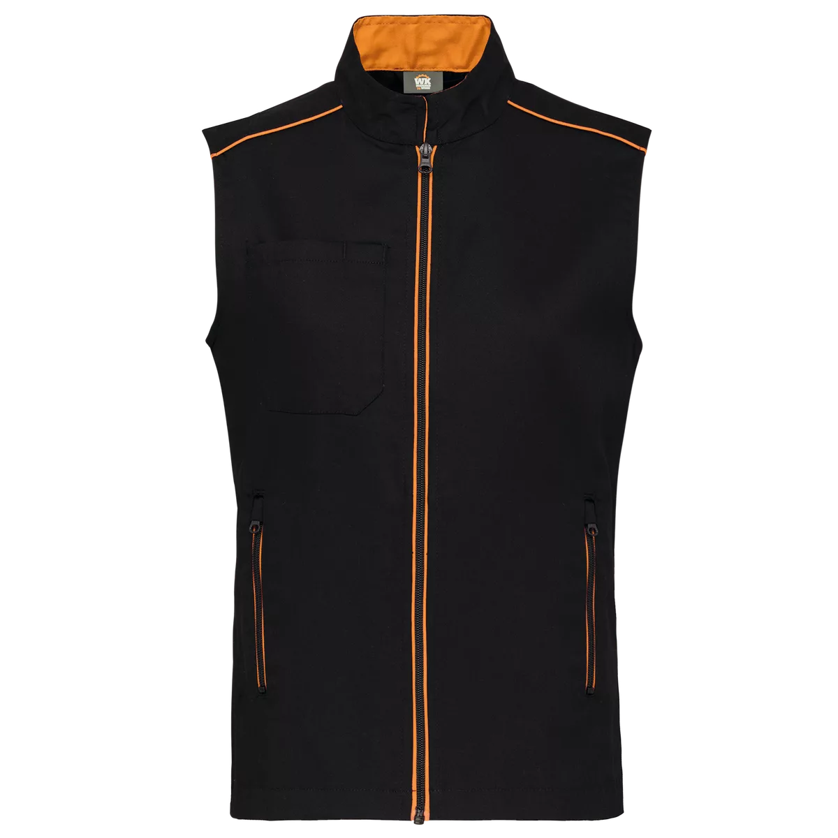 Gilet Day To Day Black / Orange