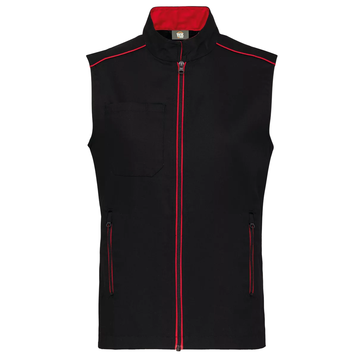 Gilet Day To Day Black / Red