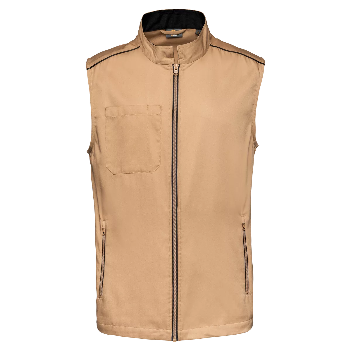 Gilet Day To Day Camel / Black
