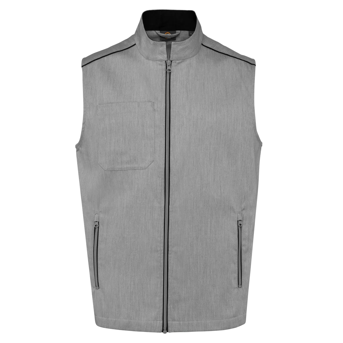 Gilet Day To Day Marl Oxford Grey / Black