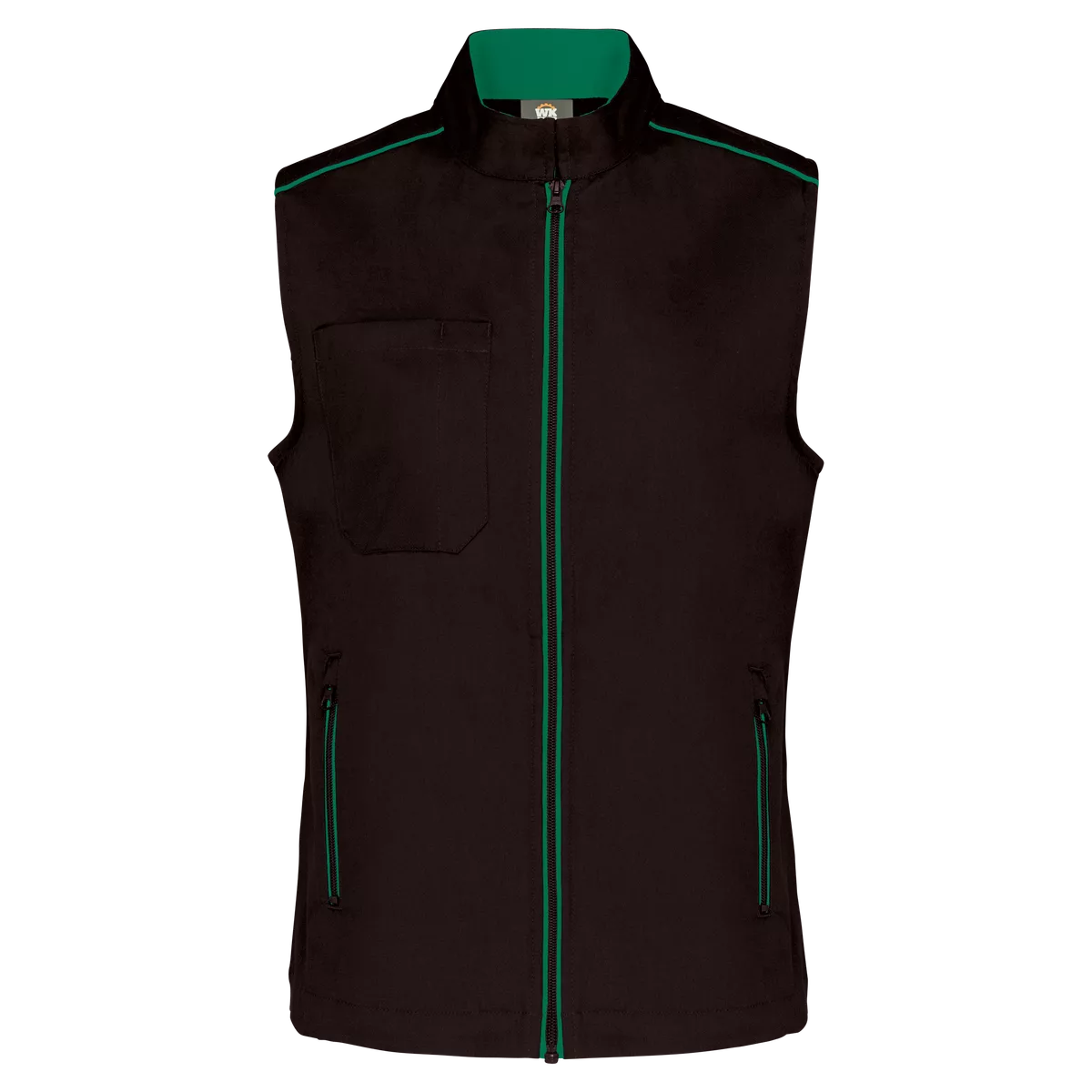 Damesgilet Day To Day Black / Kelly Green