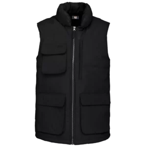 Gewatteerde bodywarmer Black