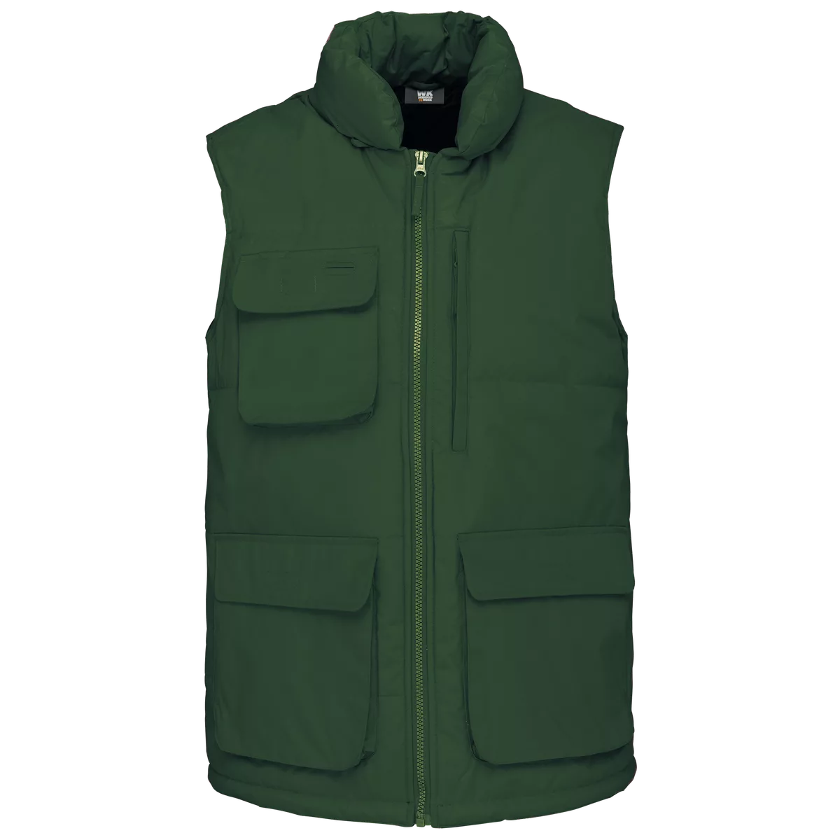 Gewatteerde bodywarmer Forest Green