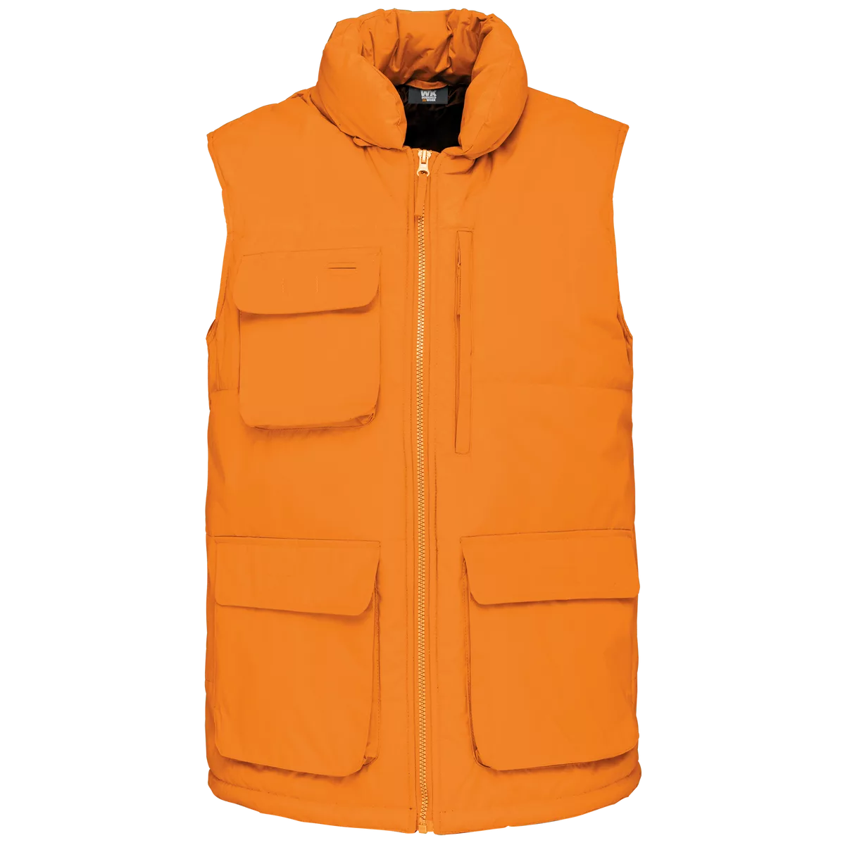 Gewatteerde bodywarmer Orange