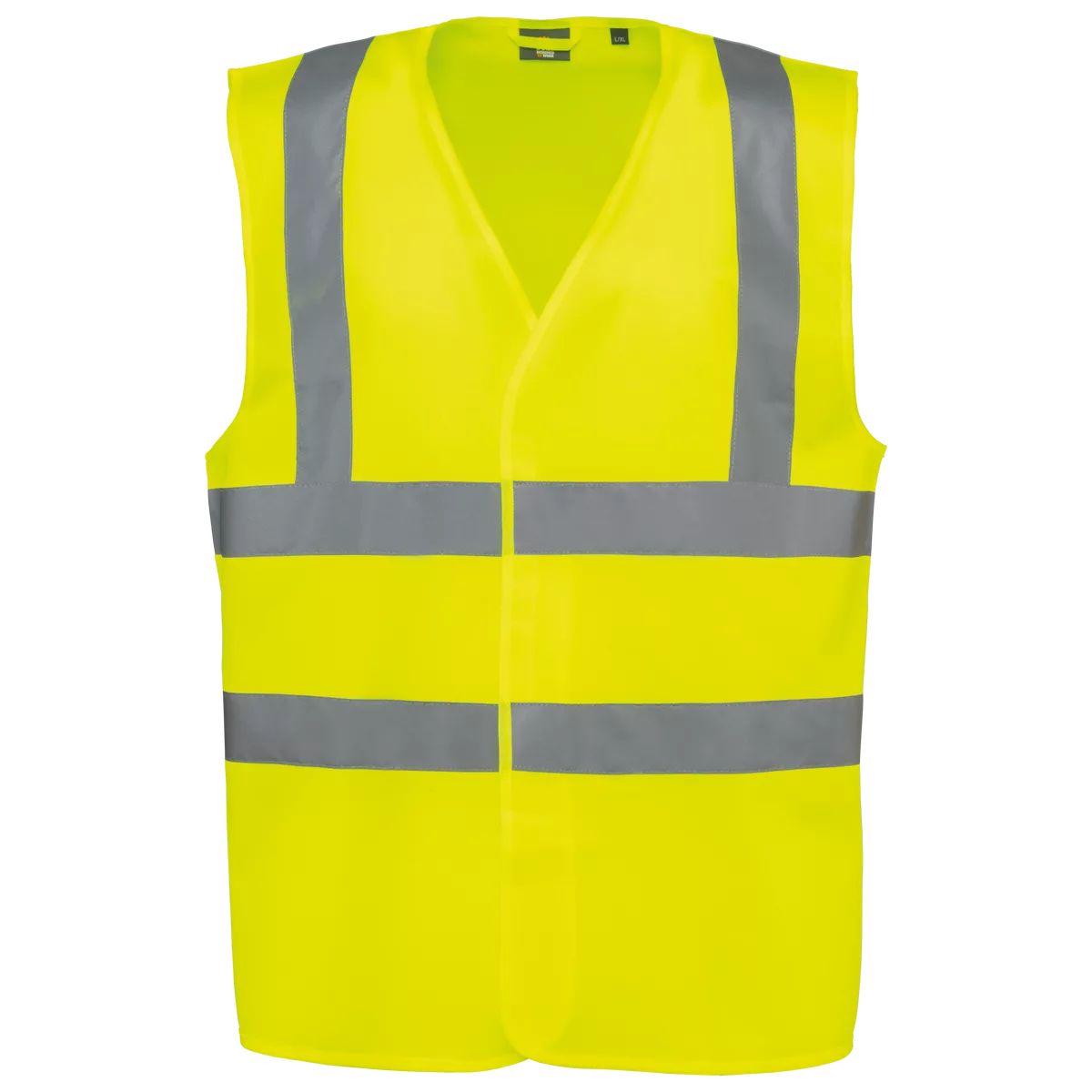 HI-VIS veiligheidshesje volwassene unisex Hi Viz Yellow