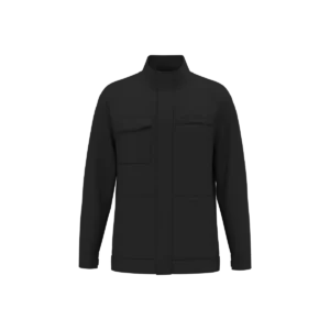 Werkjack zonder metaal uniseks Black