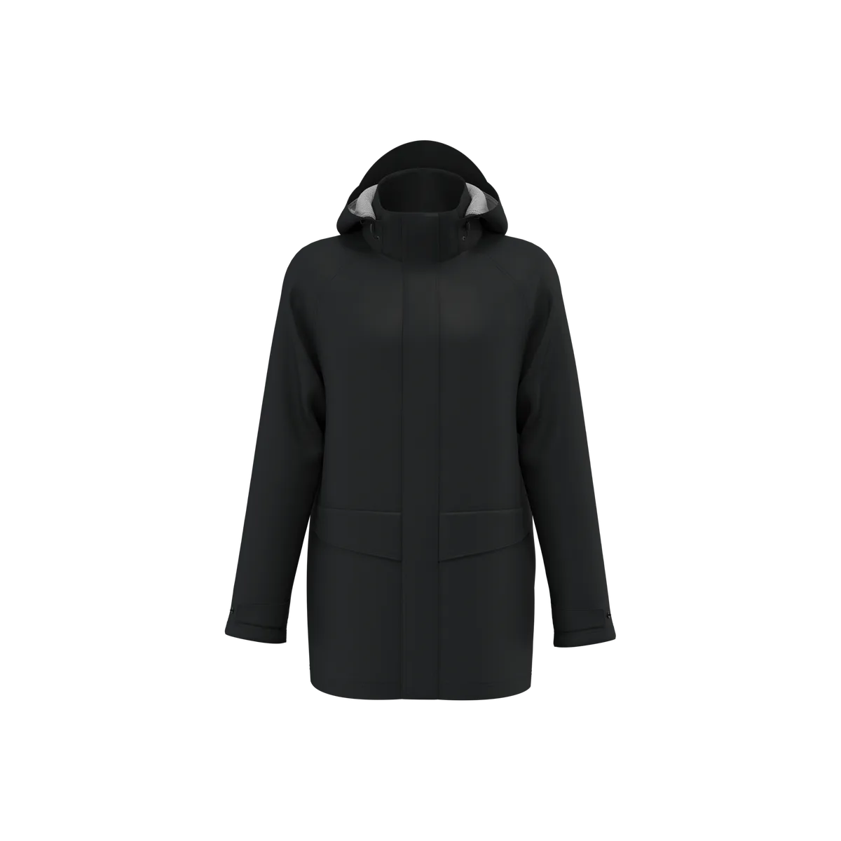 Uniseks regenjasje Black