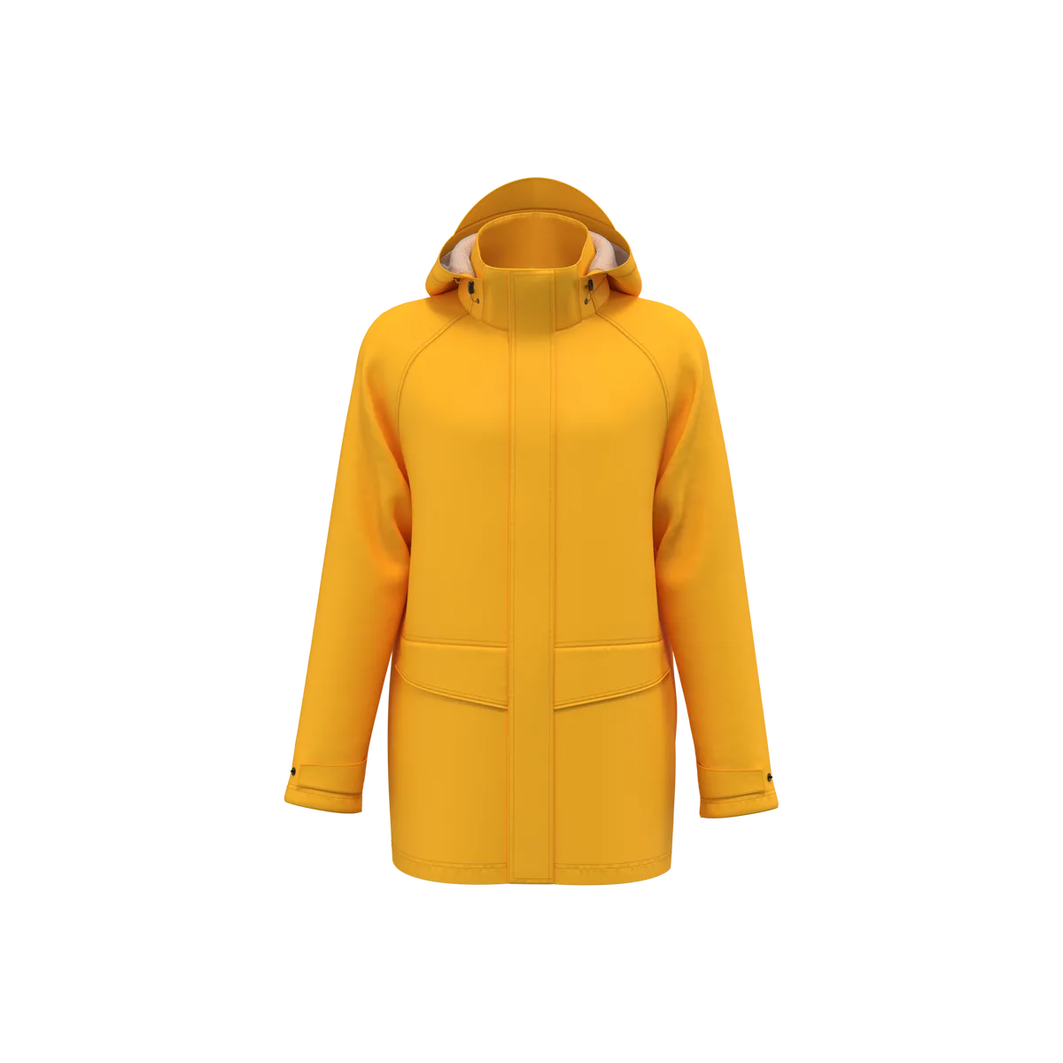Uniseks regenjasje Yellow