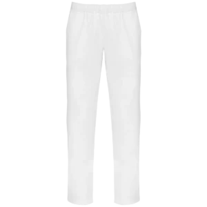 Katoenen unisex broek White