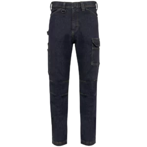 Herenjeans met meerdere zakken Black Rinse