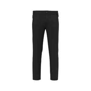 Broek zonder zakken uniseks Black
