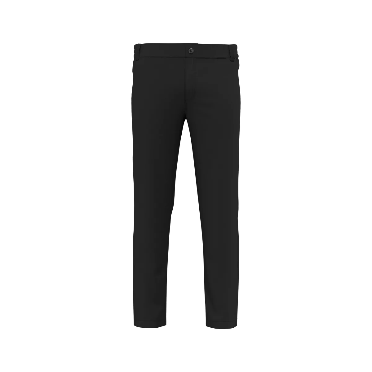 Broek zonder zakken uniseks Black
