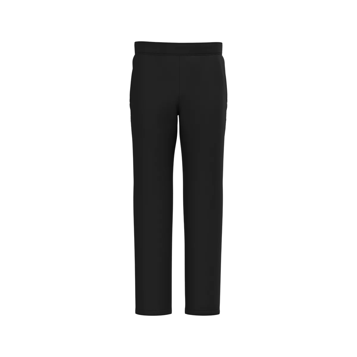 Herenbroek in polykatoen Black