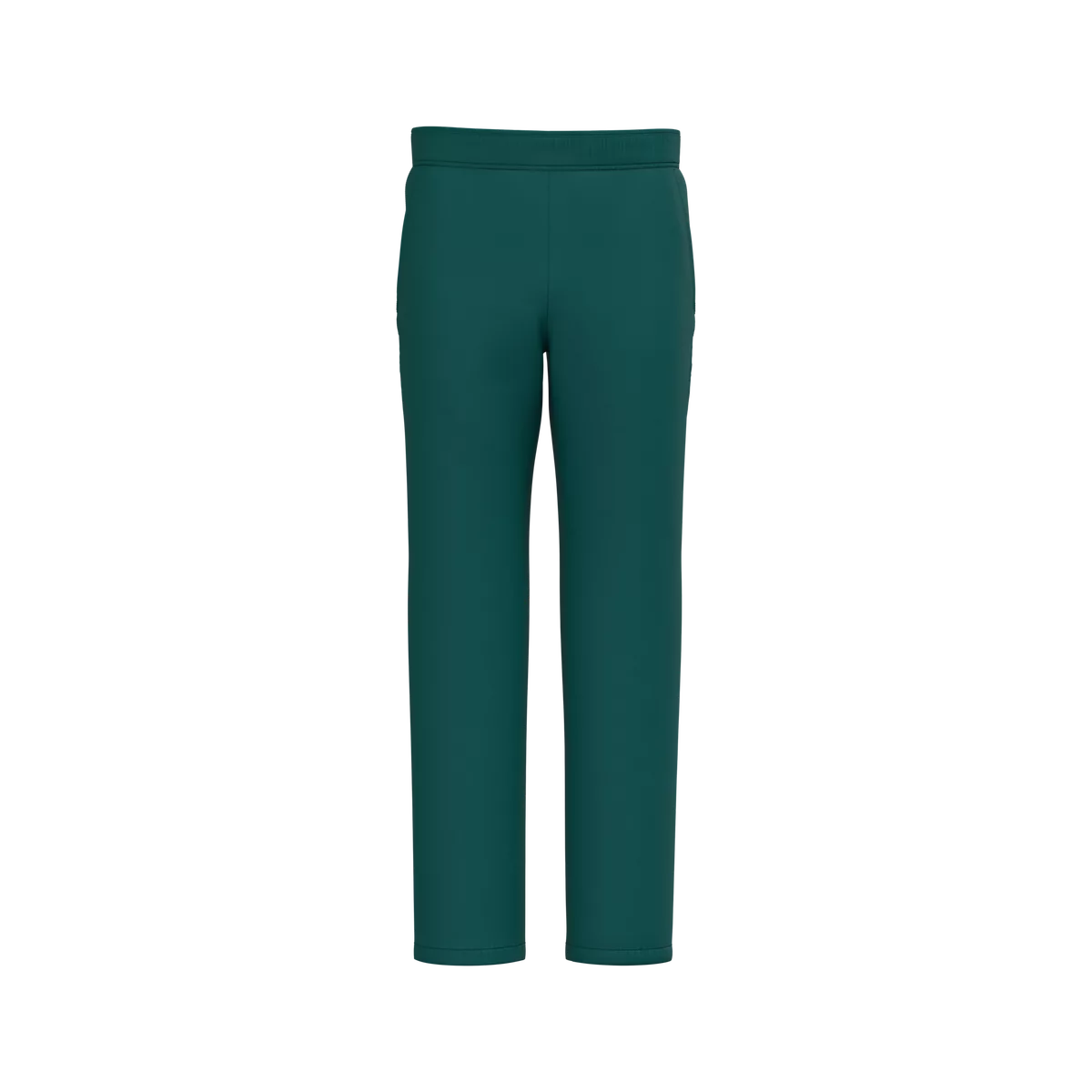 Herenbroek in polykatoen Emerald Green