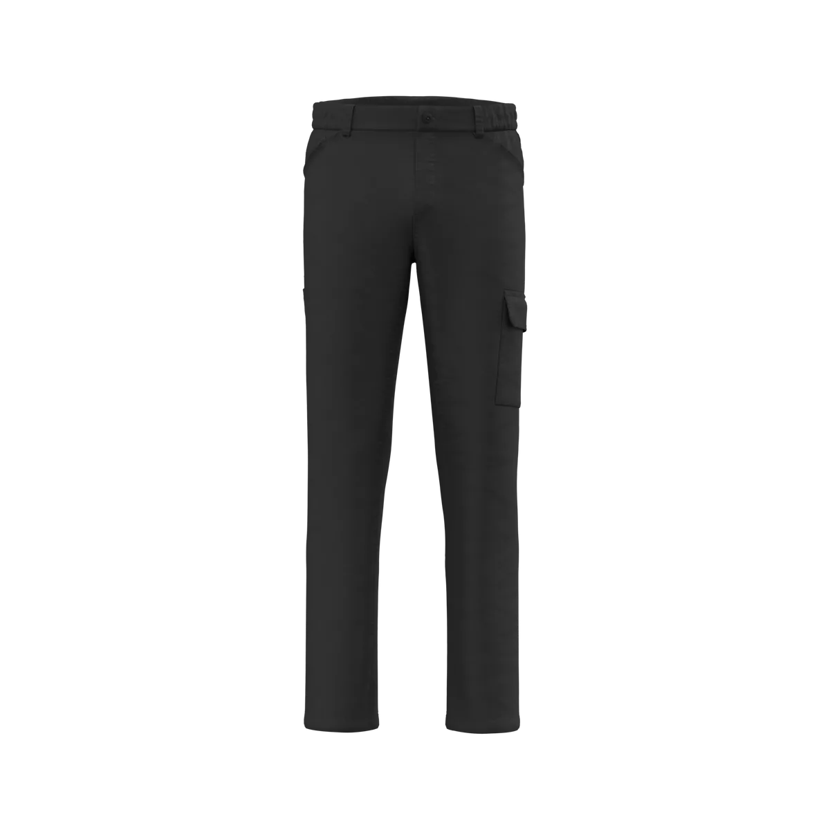 Unisex katoenen stretchbroek Black