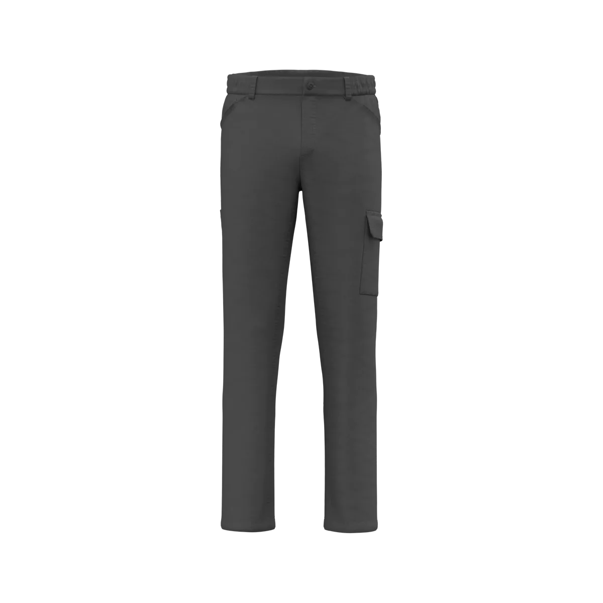 Unisex katoenen stretchbroek Dark Grey