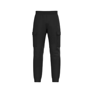 Ecologische heren fleece cargobroek Black