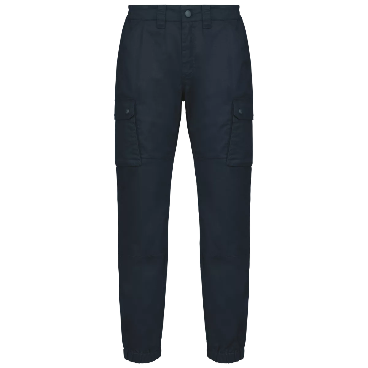 Uniseks Cargobroek uniseks met elastisch boord Navy