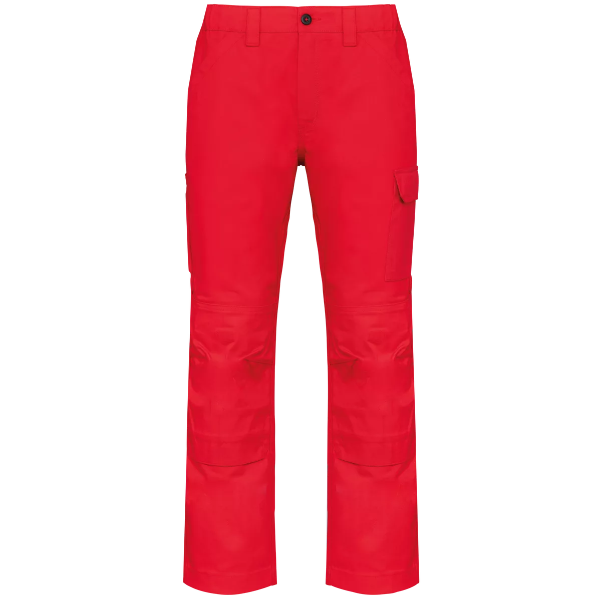 Heren werkbroek met meerdere zakken Red