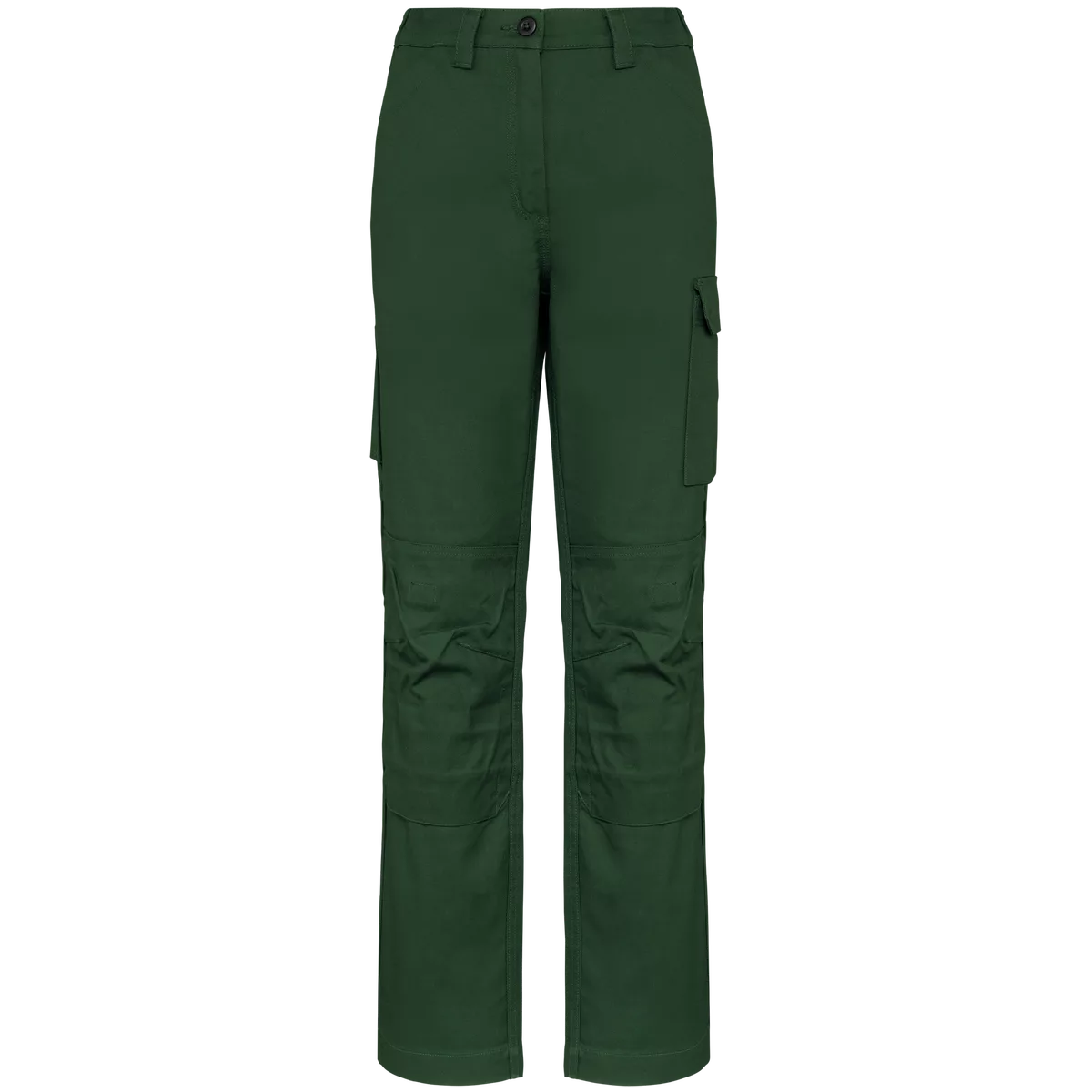 Dames werkbroek met meerdere zakken Forest Green