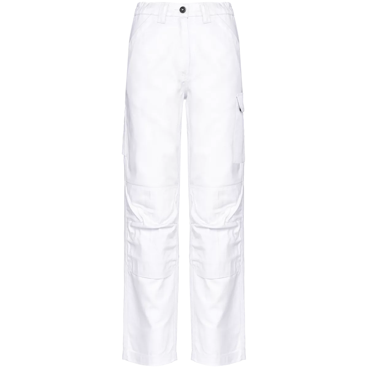 Dames werkbroek met meerdere zakken White