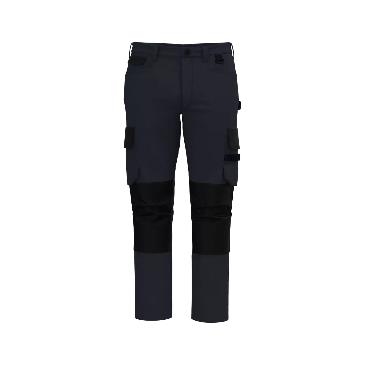 Tweekleurige heren werkbroek Navy / Black
