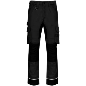 Gerecycled performance heren  werkbroek Black