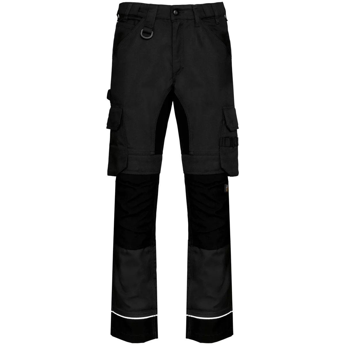 Gerecycled performance heren werkbroek Black