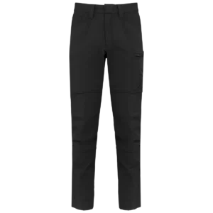 Gerecyclede stretchbroek voor heren Black