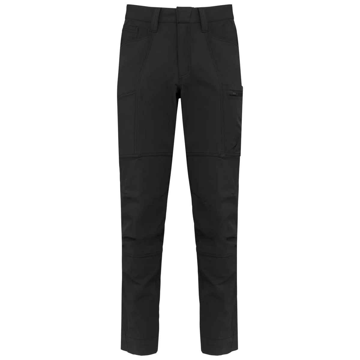 Gerecyclede stretchbroek voor heren Black