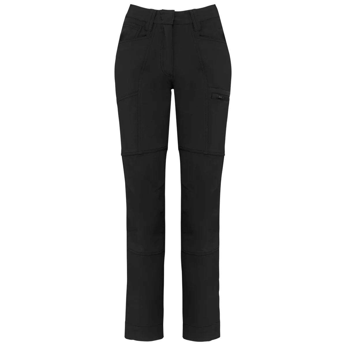 Gerecyclede stretchbroek voor dames Black