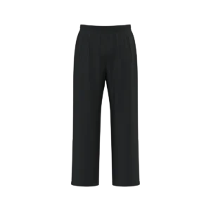 Uniseks regenbroek Black