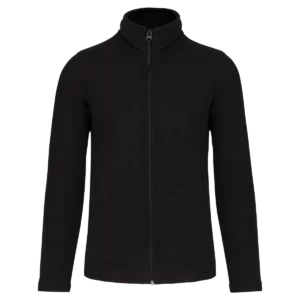 Microfleece Vest Met Rits heren Black
