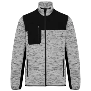 Light Grey Melange / Black