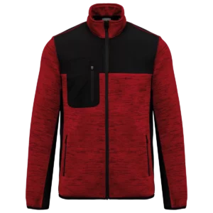 Red Melange / Black