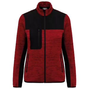 Red Melange / Black